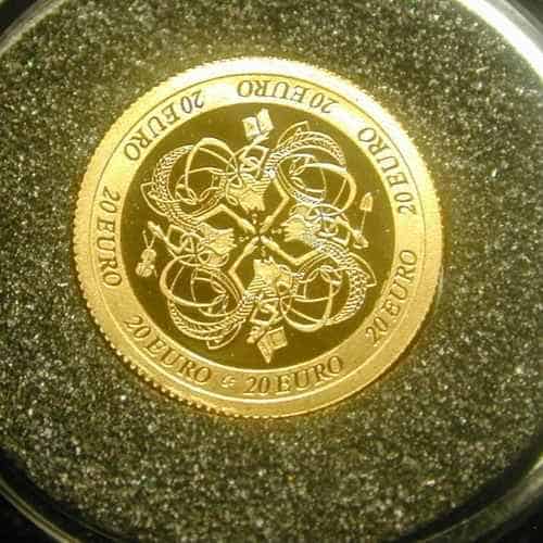 GOLD & SILVER PROOF COIN SET 2007. CELTIC CULTURE.